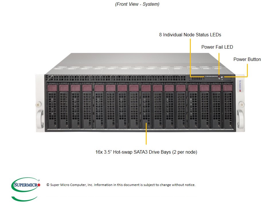 SERVER MicroCloud SuperServer 5037MC-H8TRF